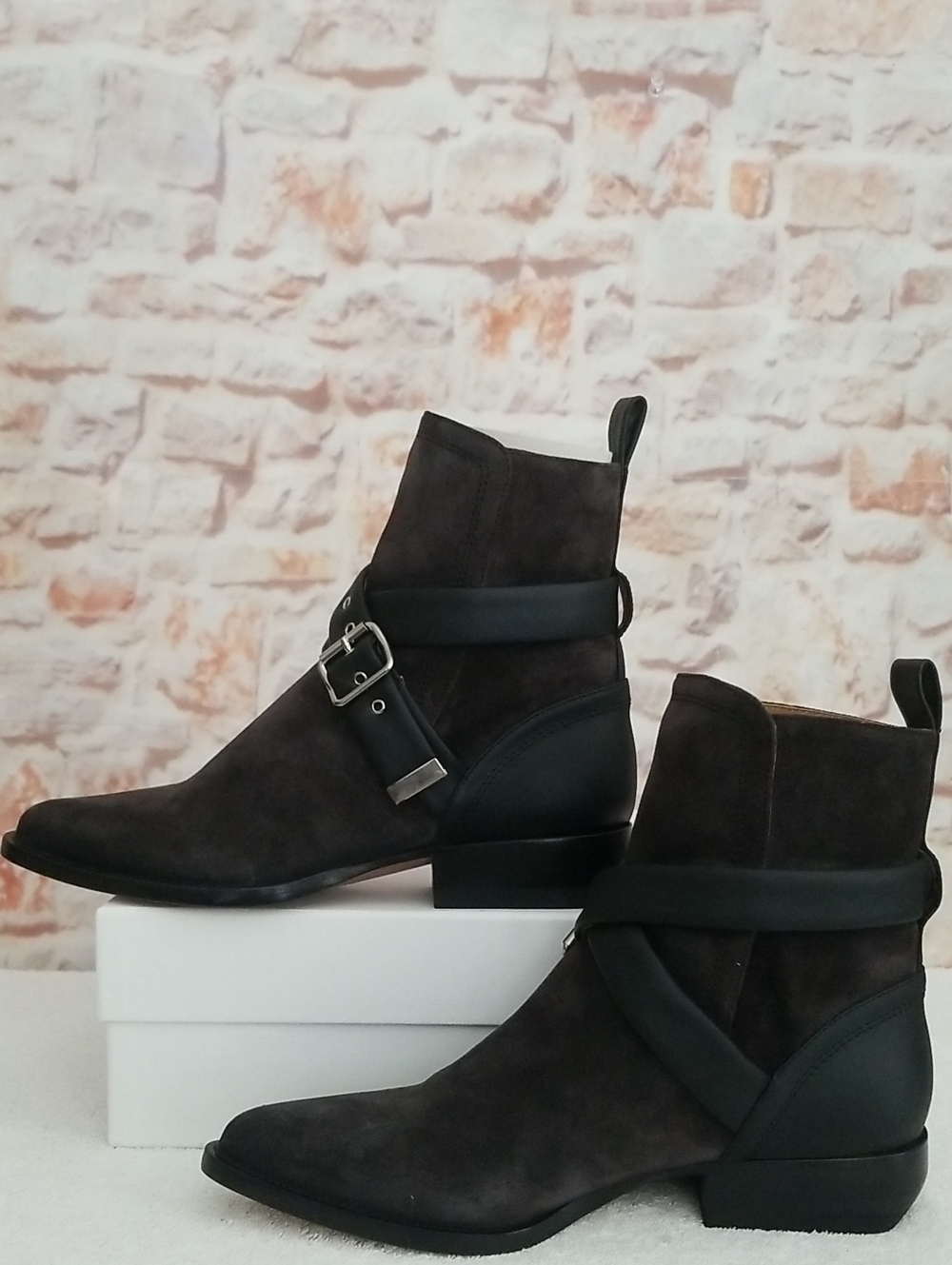 New Chloe 30mm Rylee Strap Bootie - Picture 4 of 12